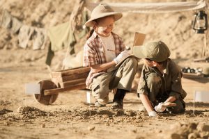 kids studying